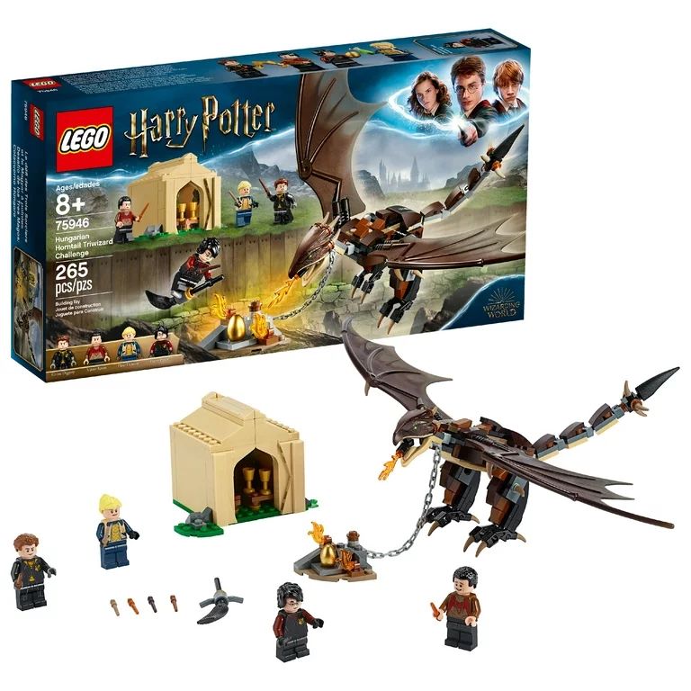 LEGO Harry Potter Hungarian Horntail Triwizard Challenge 75946 (265 Pieces) | Walmart (US)