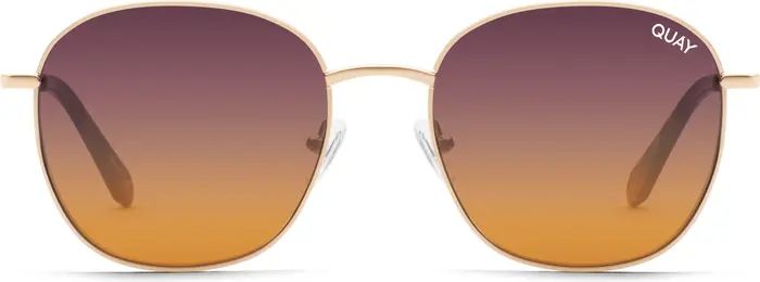 Jezabell 55mm Gradient Round Sunglasses | Nordstrom