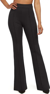 Click for more info about High Waist Flare Ponte Pants