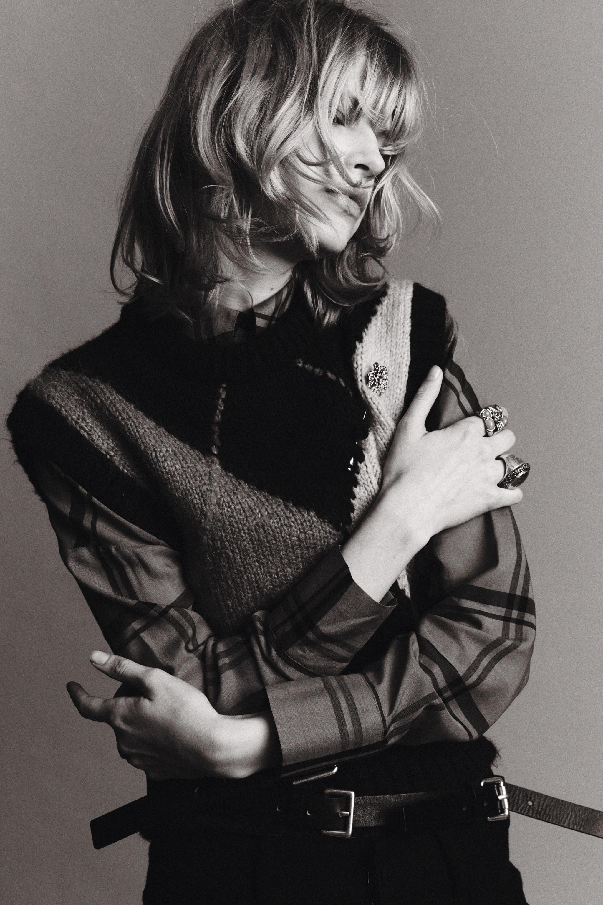 SPARKLY FLORAL PIN BROOCH | Zara US