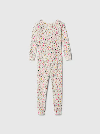 babyGap Organic Brushed Cotton Holiday PJ Set | Gap (US)