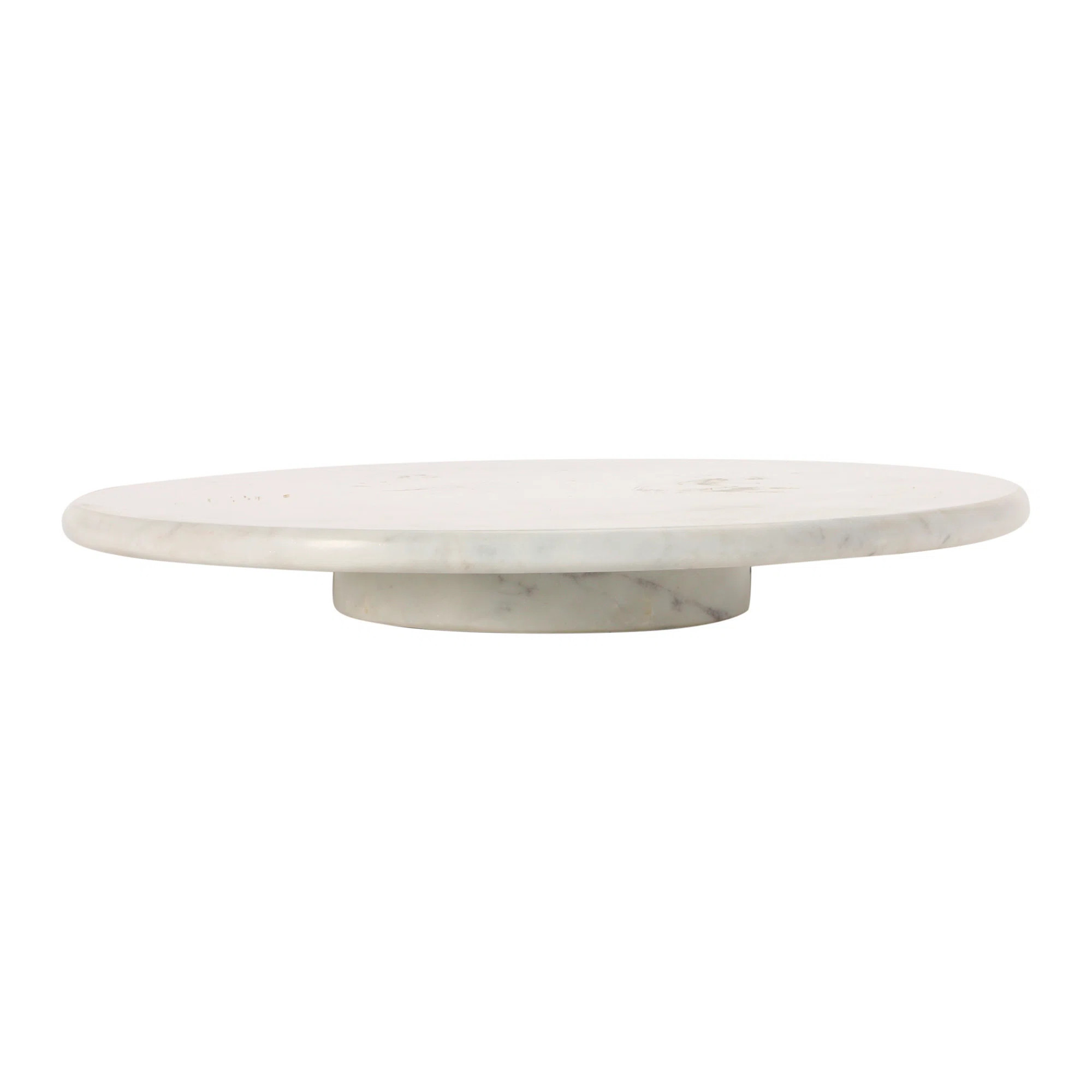 Ivy Bronx Farrish Marble Lazy Susan | Wayfair North America