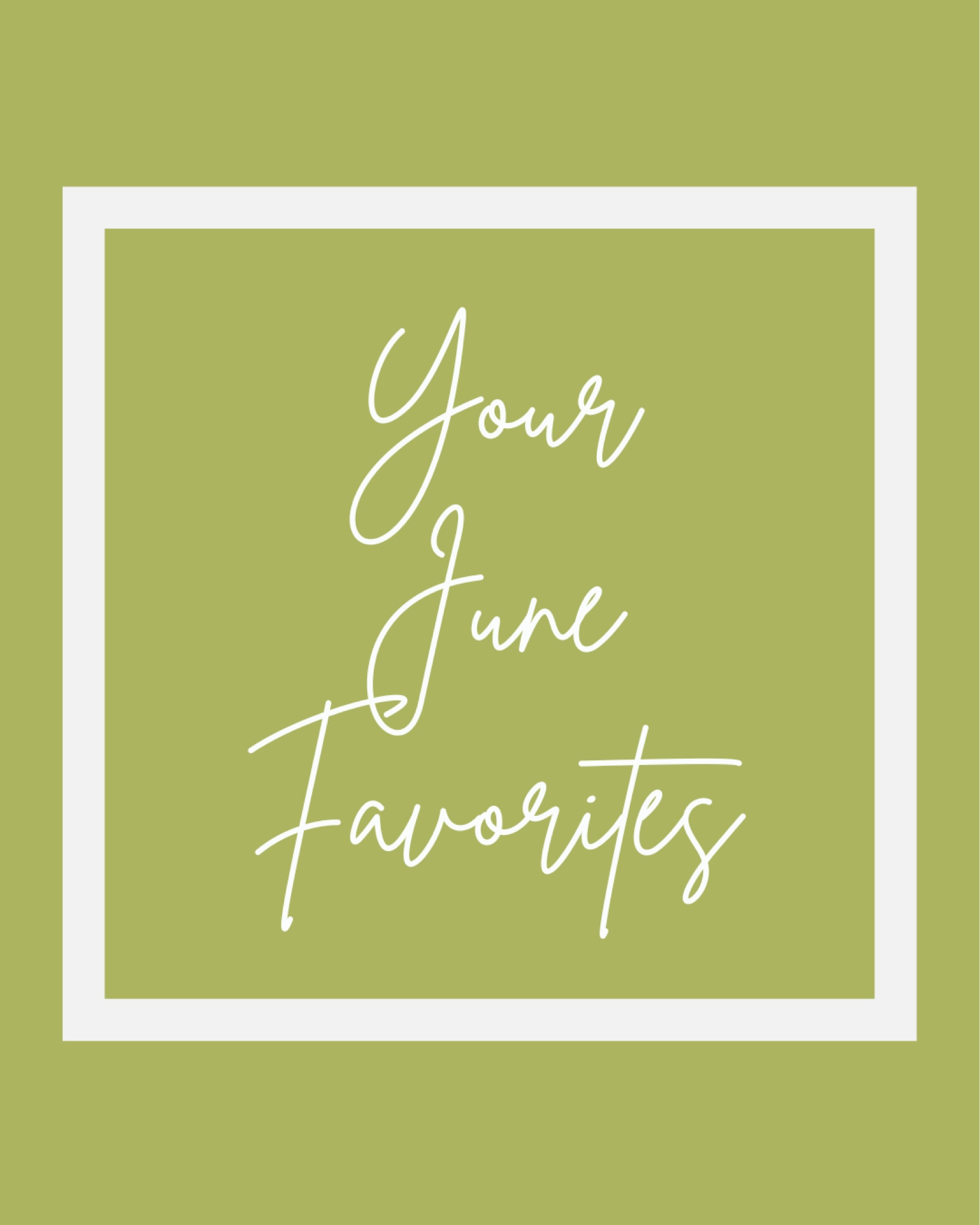 Ooops we forgot to post this- your favorites have some really good things.  We just had to share!!

#LTKjunefavorites
#LTKwhatyouloved
#LTKsummer