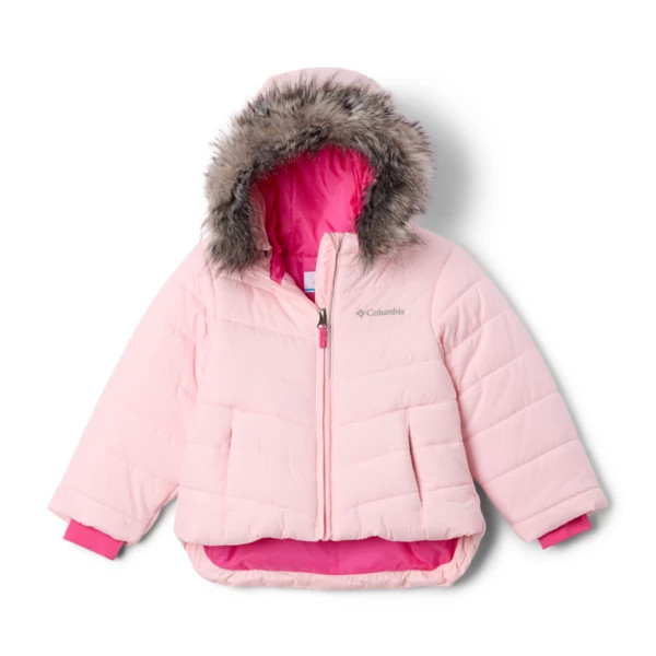Girls' Columbia Katelyn Crest III Puffer Jacket Toddler 3T Satin Pink | Scheels