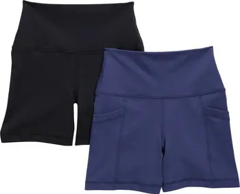 Lux Tribeca 2-Piece Bike Shorts Set | Nordstrom Rack