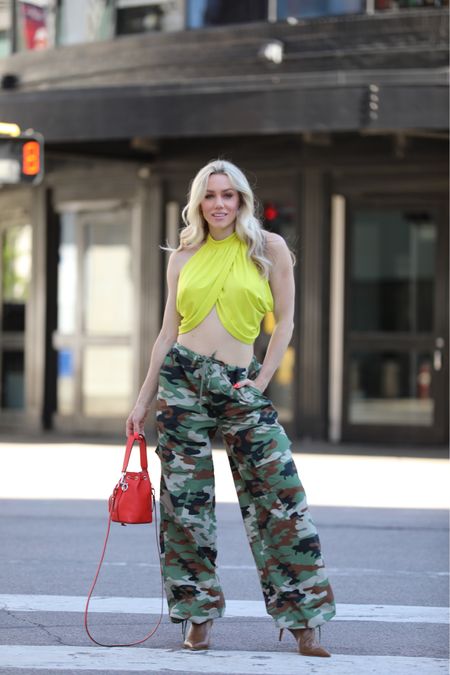 Camo pants country concert outfit that is also rock concert outfit worthy. 

#LTKshoecrush #LTKSeasonal #LTKstyletip