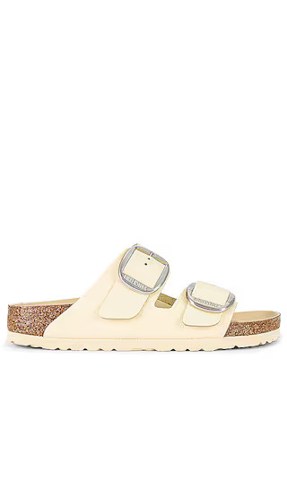 Arizona Big Buckle Sandal in High Shine Butter Leather | Revolve Clothing (Global)