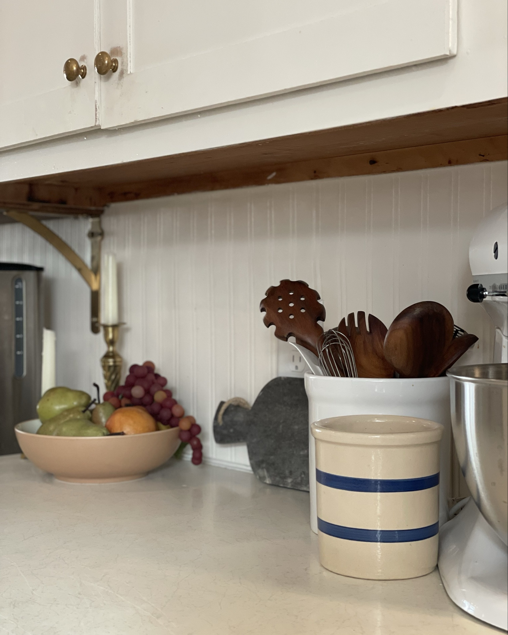 IG: thekimmycox 
Budget friendly Beadboard kitchen backsplash 

Lowe’s, diy project, affordable kitchen backsplash, cottage home decor style, cozy home decor, easy diy 

#LTKFindsUnder50 #LTKStyleTip #LTKHome