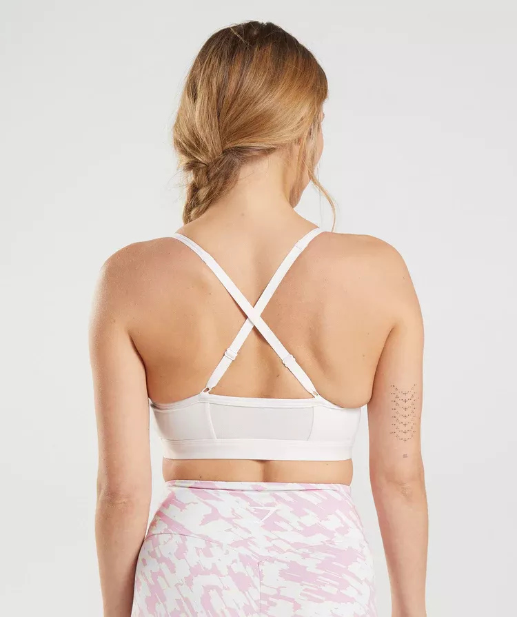 Gymshark Ruched Sports Bra - Light … curated on LTK