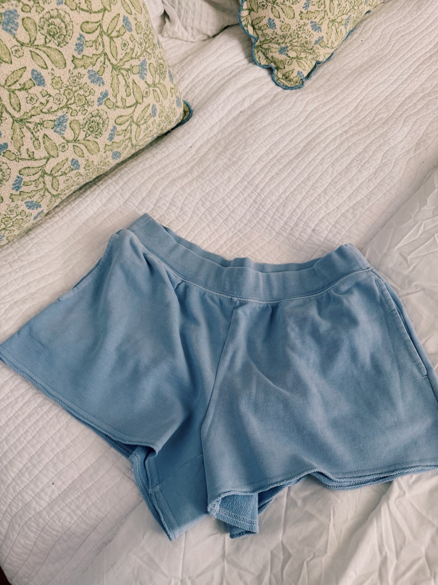 Aerie blue sweat shorts. Comfy. Spring. Summer. Sale.

#LTKSeasonal #LTKSaleAlert #LTKselfcare