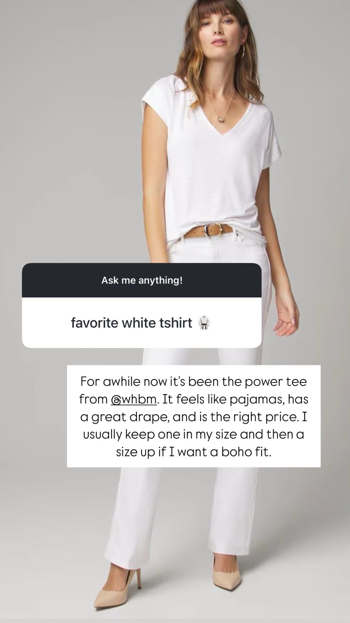 My favorite white tee

#LTKFindsUnder50