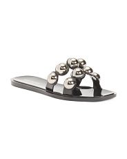 Pearl Embellished Strap Sandals | Marshalls