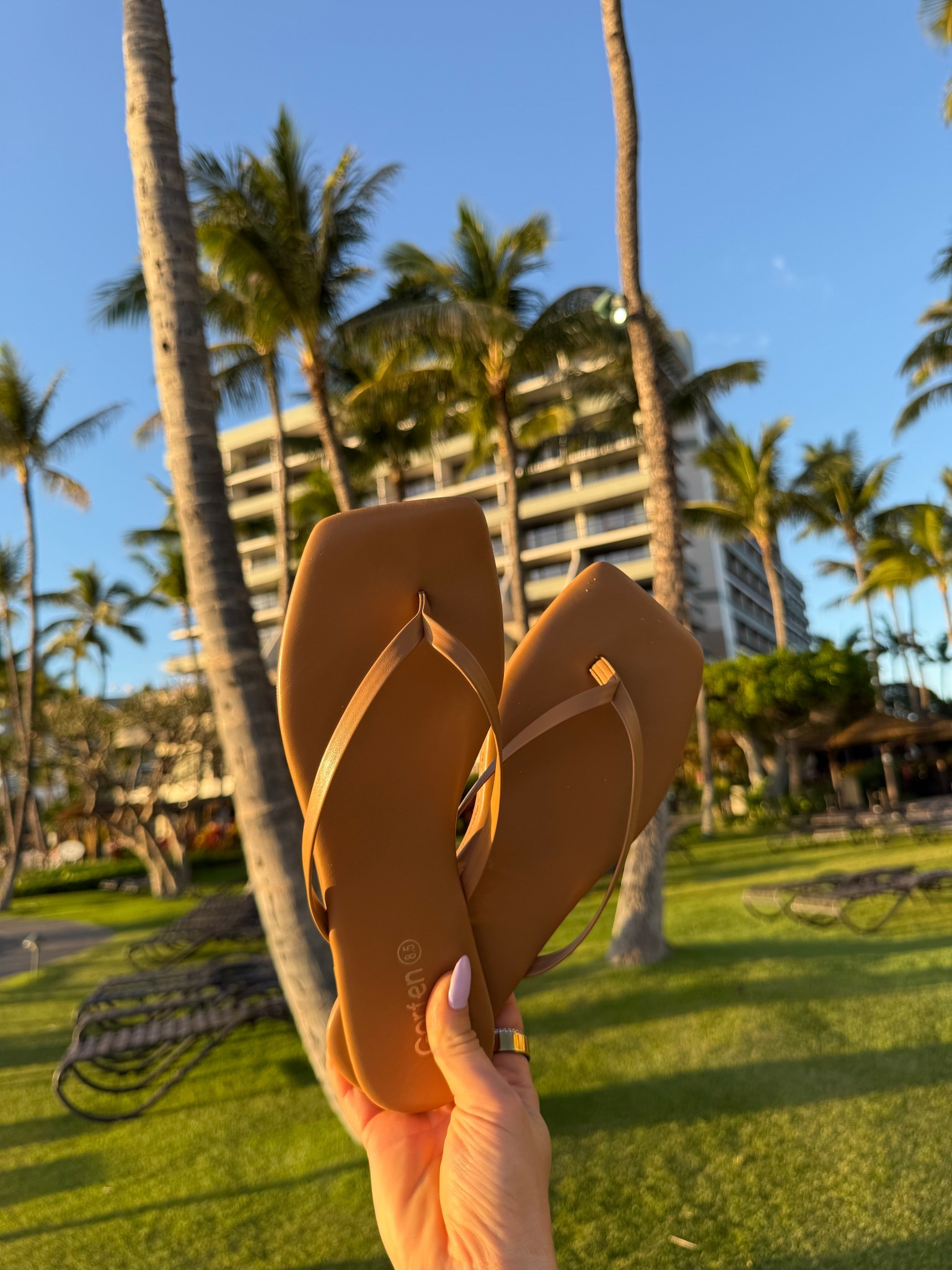 Square toe flip flops for summer >>> these are from Amazon and surprisingly so comfortable. All I wore in Maui for walking on the beach and dinner! 

#LTKFindsUnder100 #LTKFindsUnder50 #LTKTravel