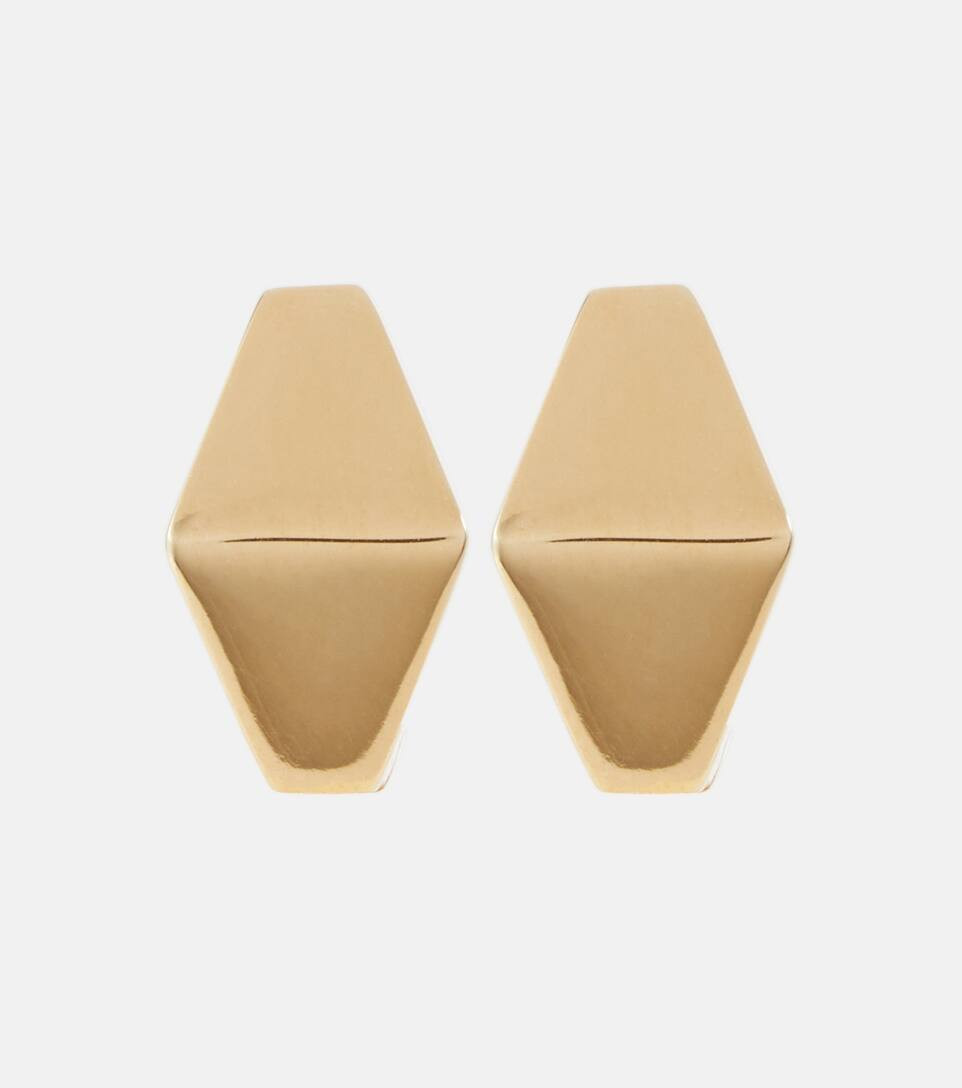 Deco Rombo Mini 9kt gold earrings | Mytheresa (US/CA)