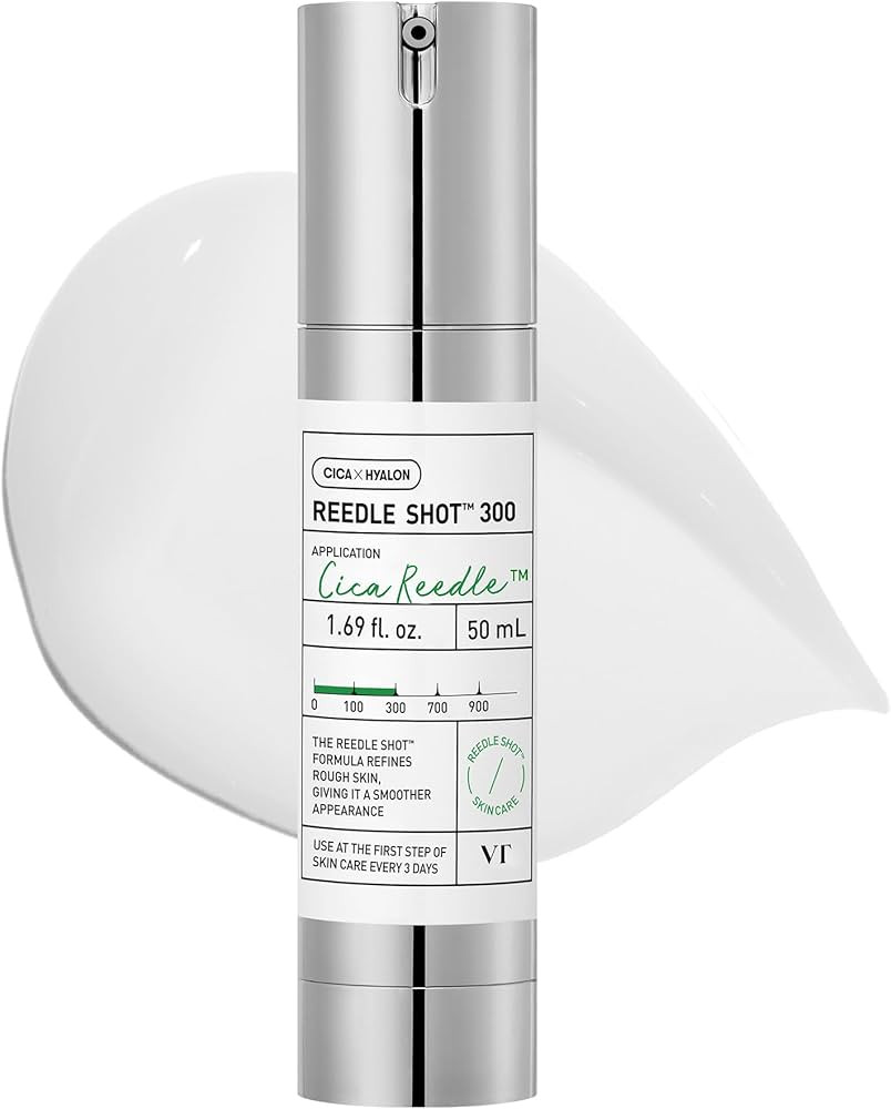 VT COSMETICS CICA Reedle Shot 300, Advanced Night Exosome, Microneedling Serum, Centella Asiatica... | Amazon (US)