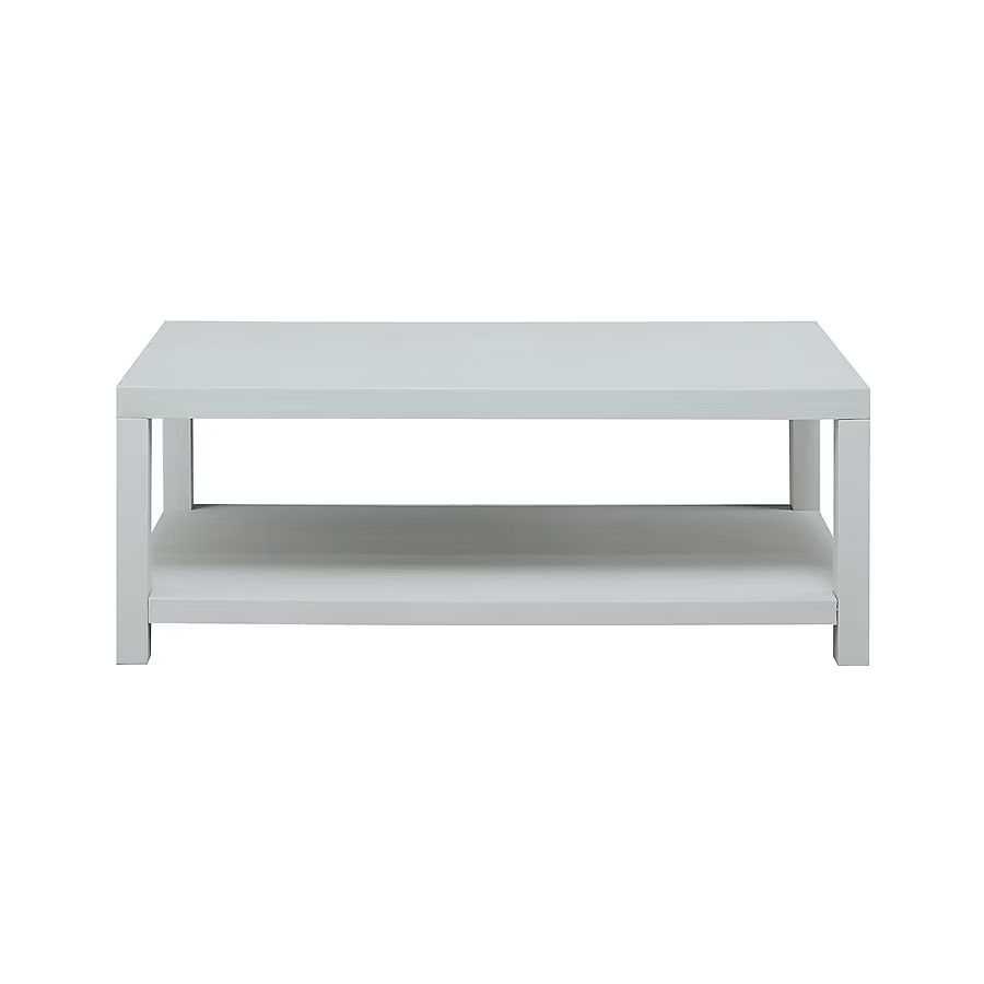 Westmore by ELK Lighting Herrin Blue Coastal Coffee Table with Storage | Lowe's