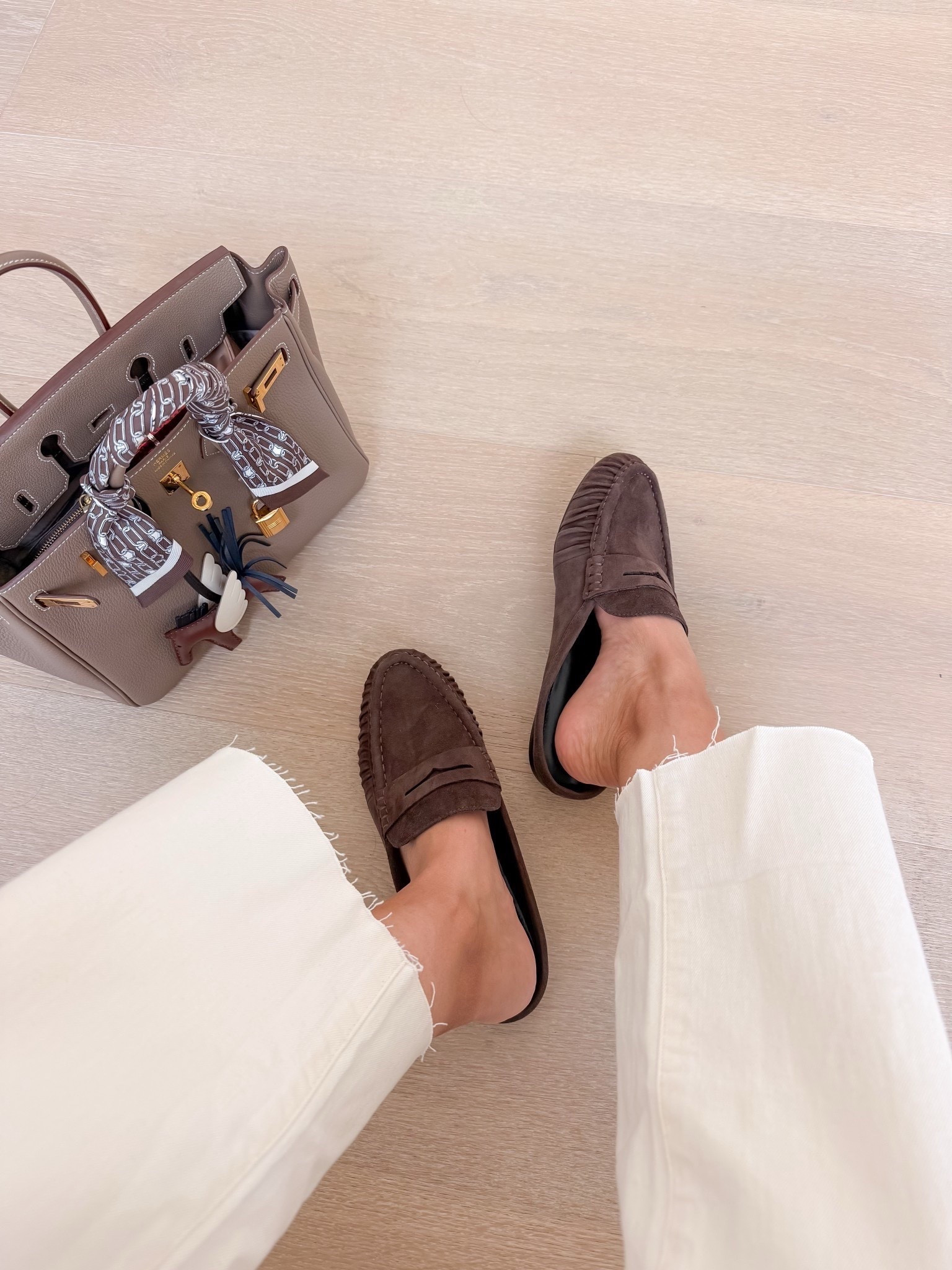 These chocolate mules are so comfy and were one of my best sellers last week! They remind me of the YSL mules that are so popular this season! I did my true size for reference

#LTKOver40 #LTKSeasonal