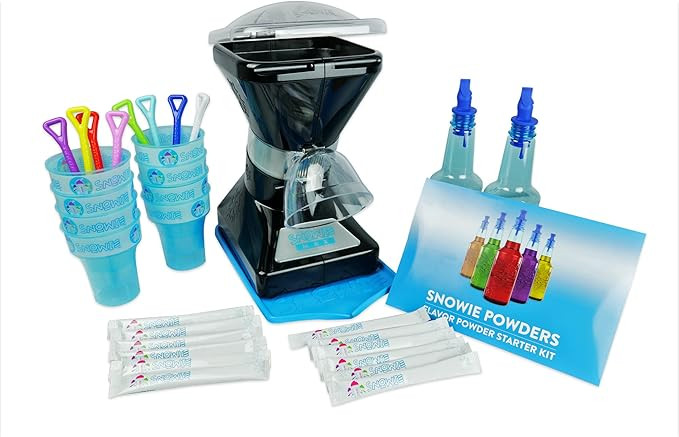 SNOWIE - Little Snowie Max Snow Cone Machine - Premium Shaved Ice Maker, with Powder Sticks Syrup... | Amazon (US)