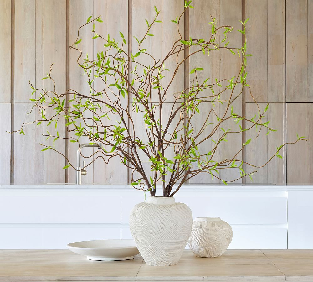 Faux Oversized Curly Willow Branch | Pottery Barn (US)