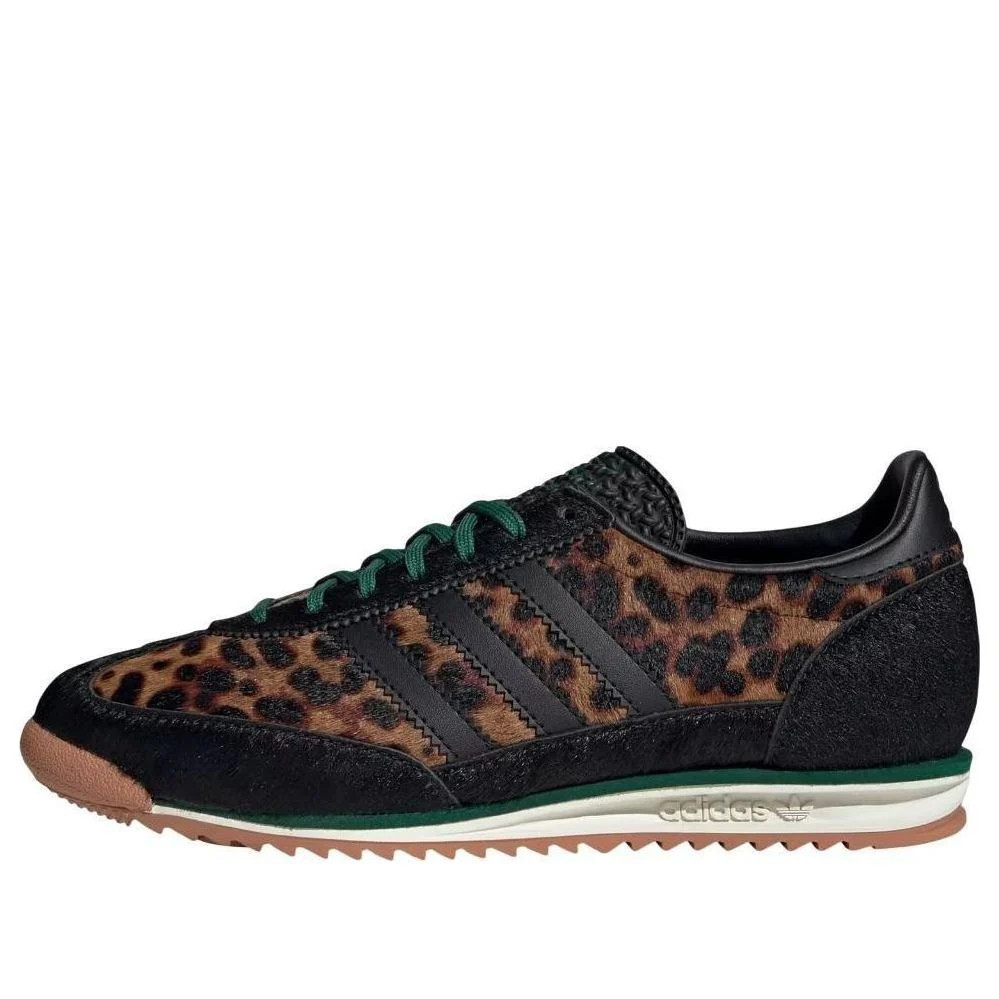 (WMNS) adidas SL 72 'Core Black Leopard' | KICKS CREW