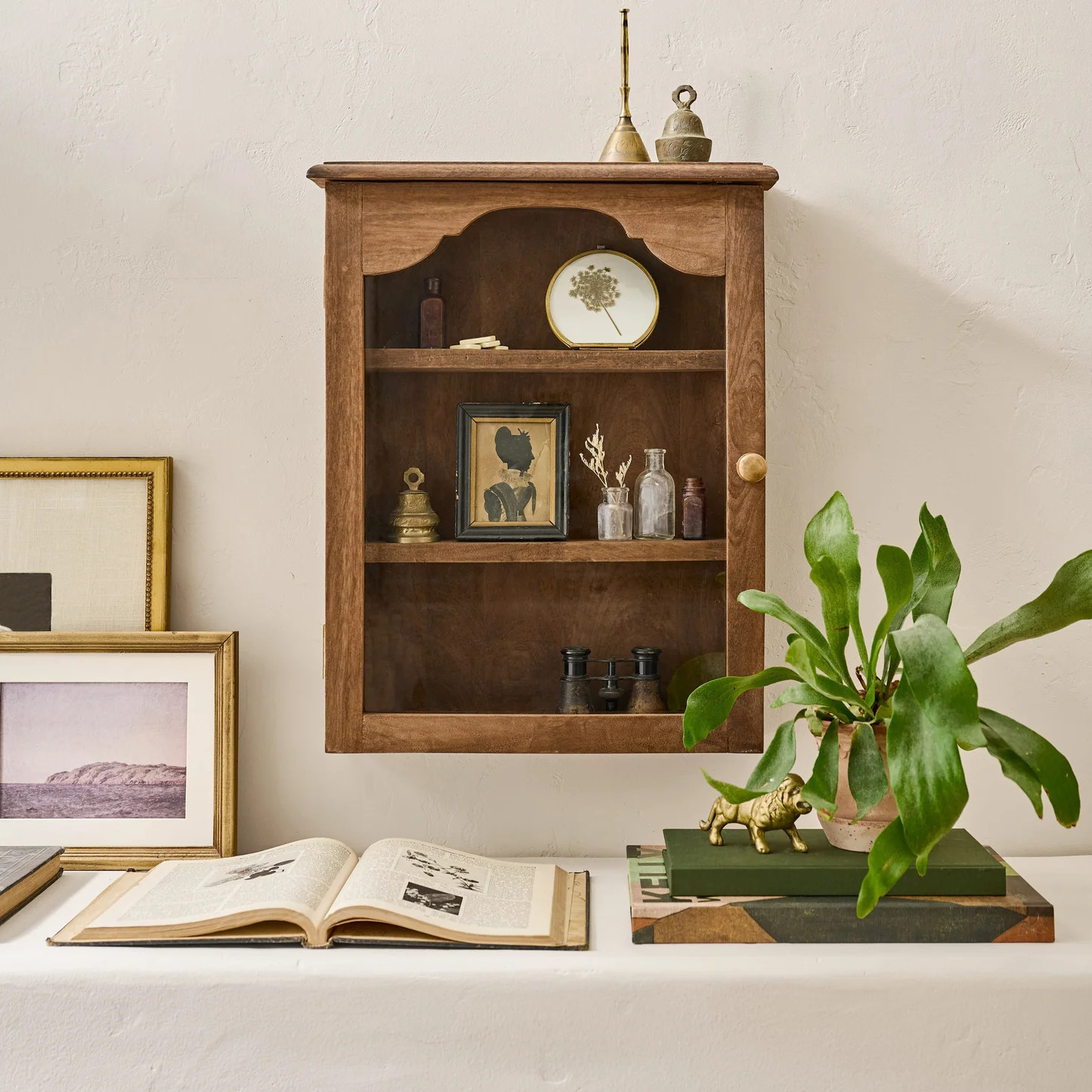 Your Story Wooden Display Cabinet | Magnolia