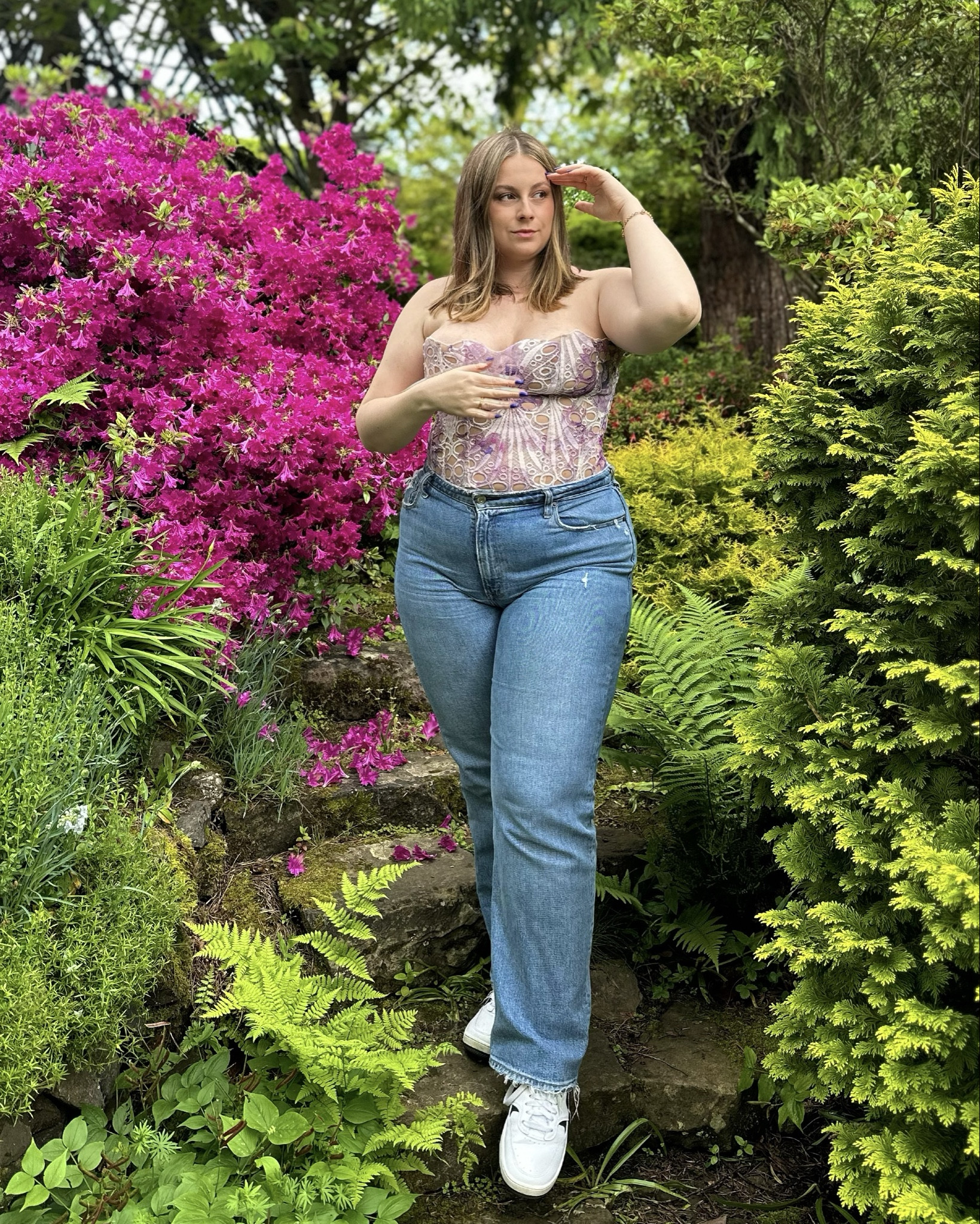 Feeling like a fairy in my PLT corset and Abercrombie jeans

#LTKsummer #LTKmidsize #LTKuk
