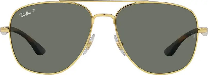 56mm Polarized Square Sunglasses | Nordstrom