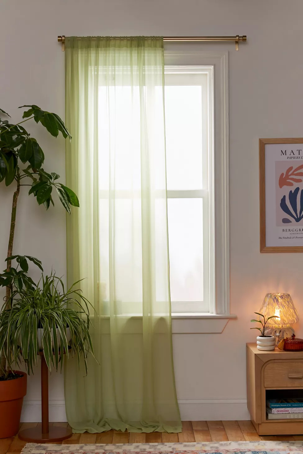 Chiffon Window Panel | Urban Outfitters (US and RoW)