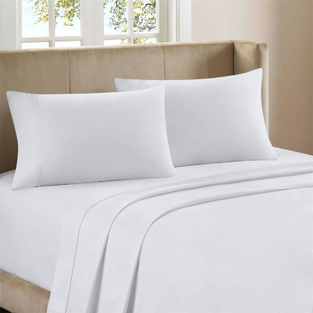 King 1000 Thread Count Cotton Solid Sheet Set White - Aireolux | Target
