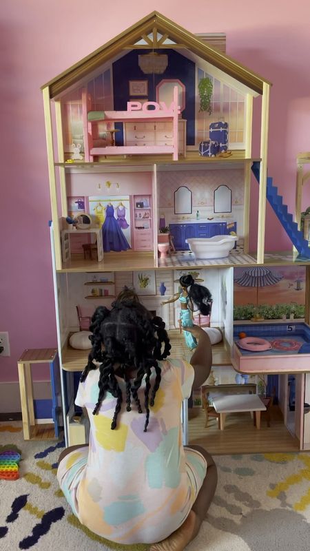 This dream dollhouse by @KidKraft could not wait until Christmas! It’s the ultimate girl’s Dollhouse and the perfect Christmas gift for your little girl and mine! KidKraft Hampton Mansion Pool House. Get up to 70% for Cyber Week!  #ltkfamily #girlsgiftideas #girlsgift #kidsgift #daughter 

#LTKGiftGuide #LTKCyberWeek #LTKsalealert