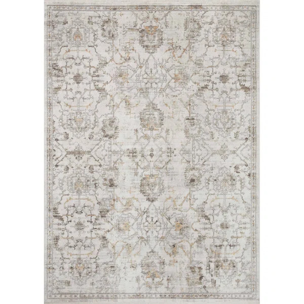 Bonney Performance Gray Rug | Wayfair North America