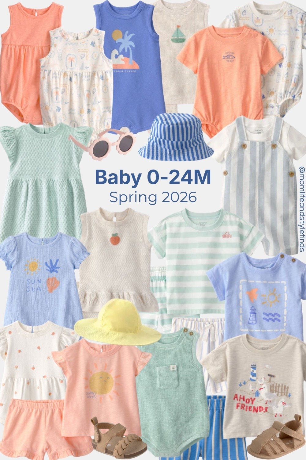 Baby outfits for spring!

#babyboyclothes #babyboystyle #babygirlfashion #babygirloutfits #spring2026 #vacationoutfits #babybeachoutfit #summeroutfits 

#LTKBaby #LTKSeasonal #LTKFindsUnder50