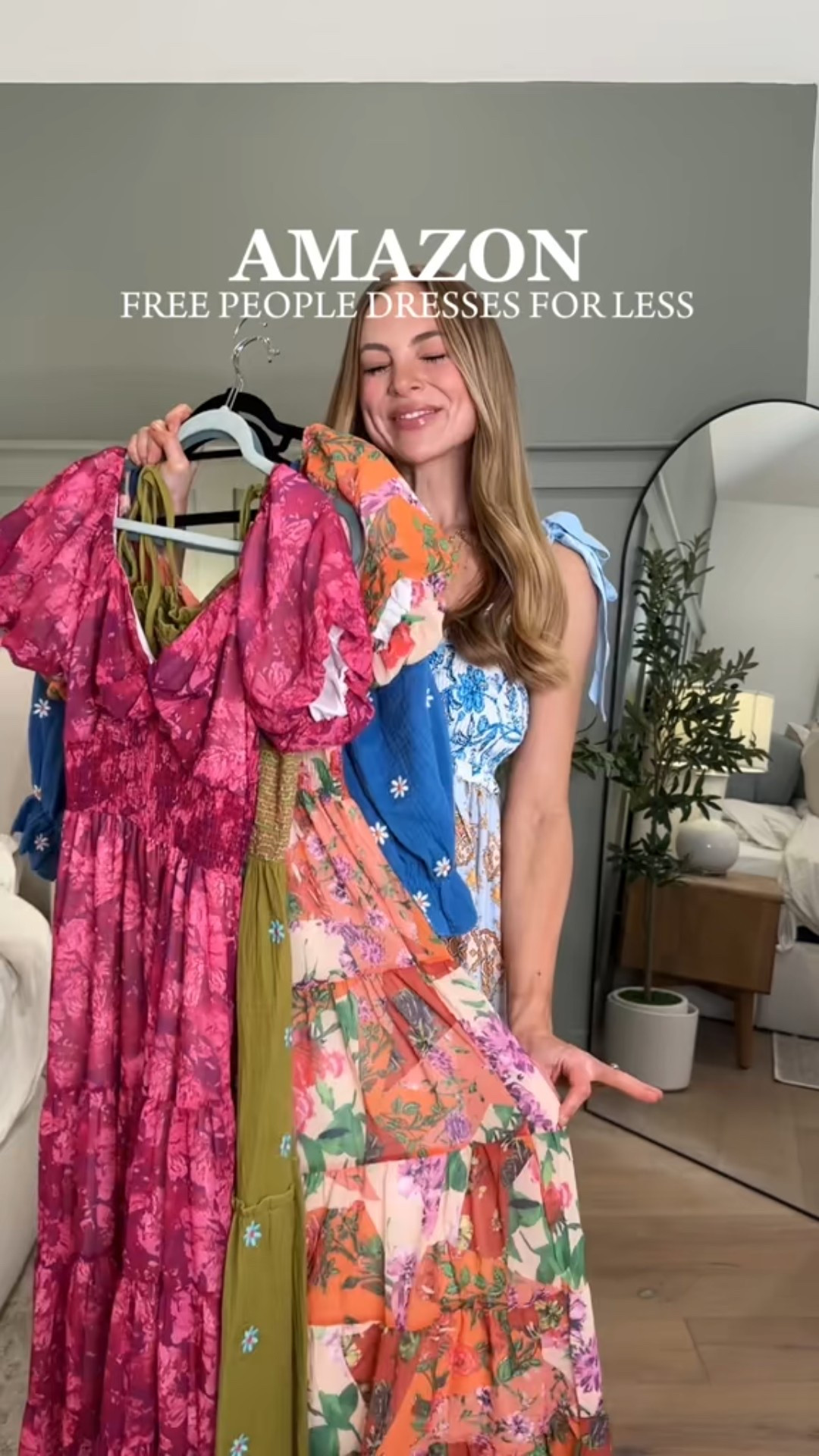 Amazon Easter spring floral maxi dress
Amazon prime affordable fashion spring summer dresses
Free people look alike for less
Church wedding guest baby shower pink blue  bump friendly 