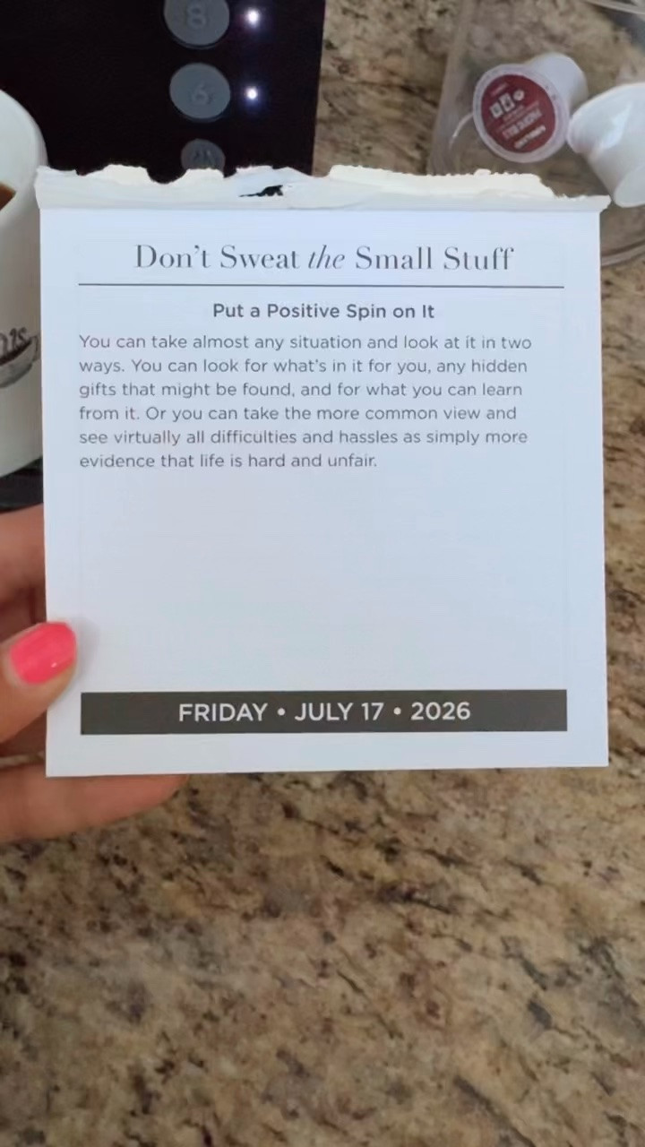Good morning! Happy Friday! Cheers! Y'all love my daily thought of the day! Let me know if there is anything else you would like to see! Follow Write Sarah Honey! Shop Now!
#Friday #Weekend #Holiday #Friyay #LifeLessons #LifeIsBeautiful #DeepThoughts #LifeGoals #Wisdom #Happiness

#LTKdayinmylife #LTKmomlife #LTKmorningroutine
