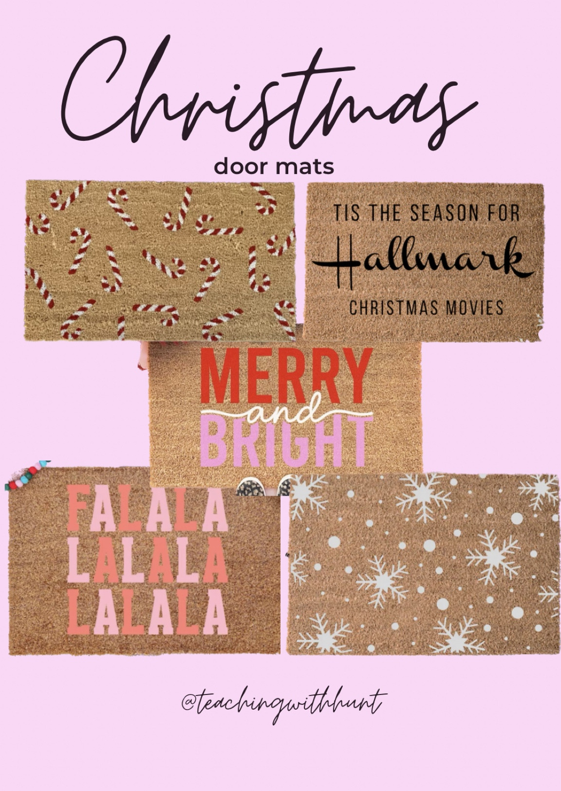 Christmas door mats | on sale | etsy 

Christmas decor
Outside 
Door mats
Pink Christmas 
Seasonal 

#LTKHolidaySale #LTKSeasonal #LTKHoliday