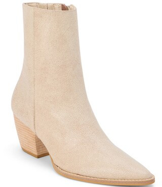 Caty Leather Western Inspired Booties | Dillard's