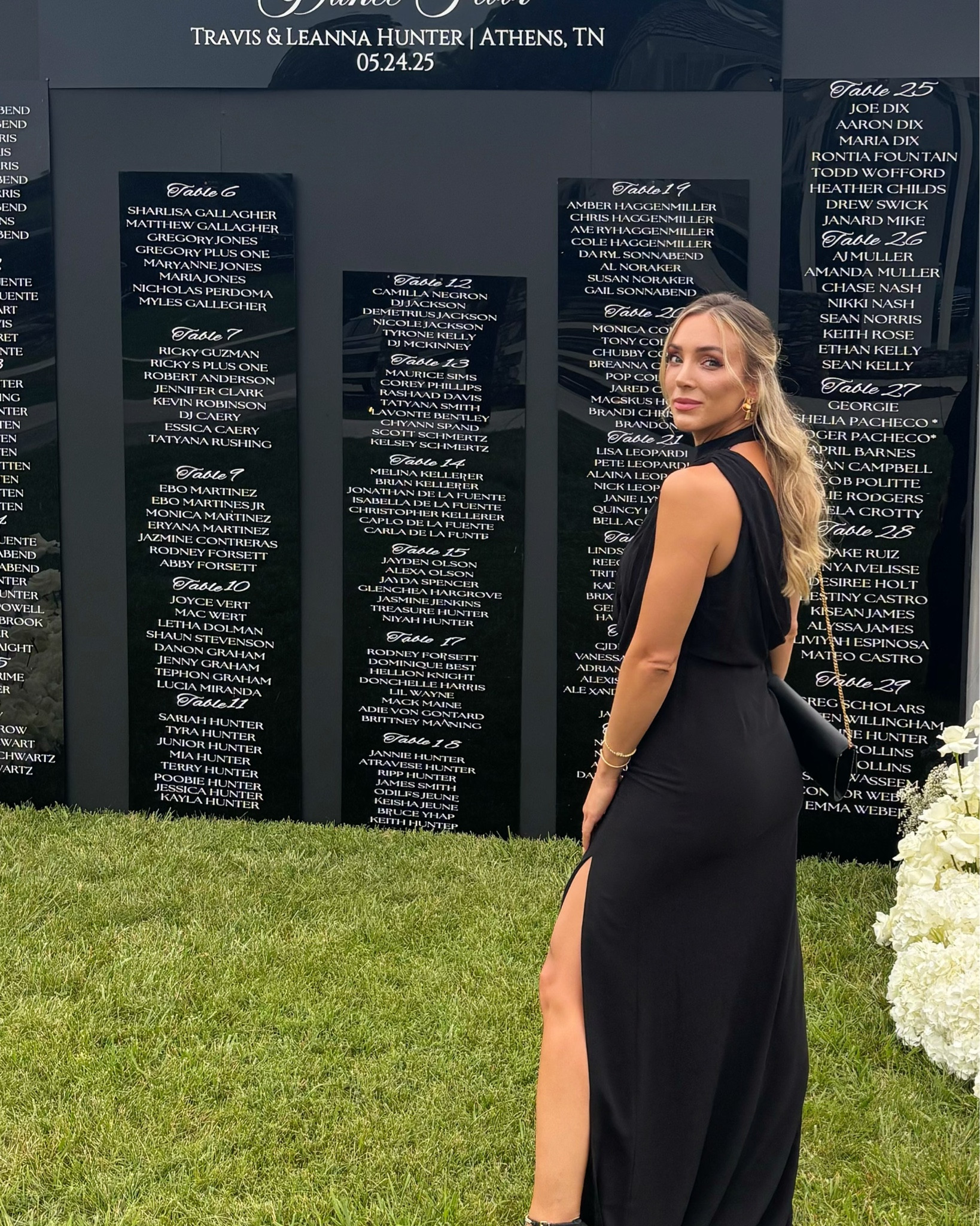 Sexy black wedding guest dress. I did have to pin the middle closed because it’s very low cut. But stunning  

#LTKSummerEdit #LTKStyleTip #LTKWedding