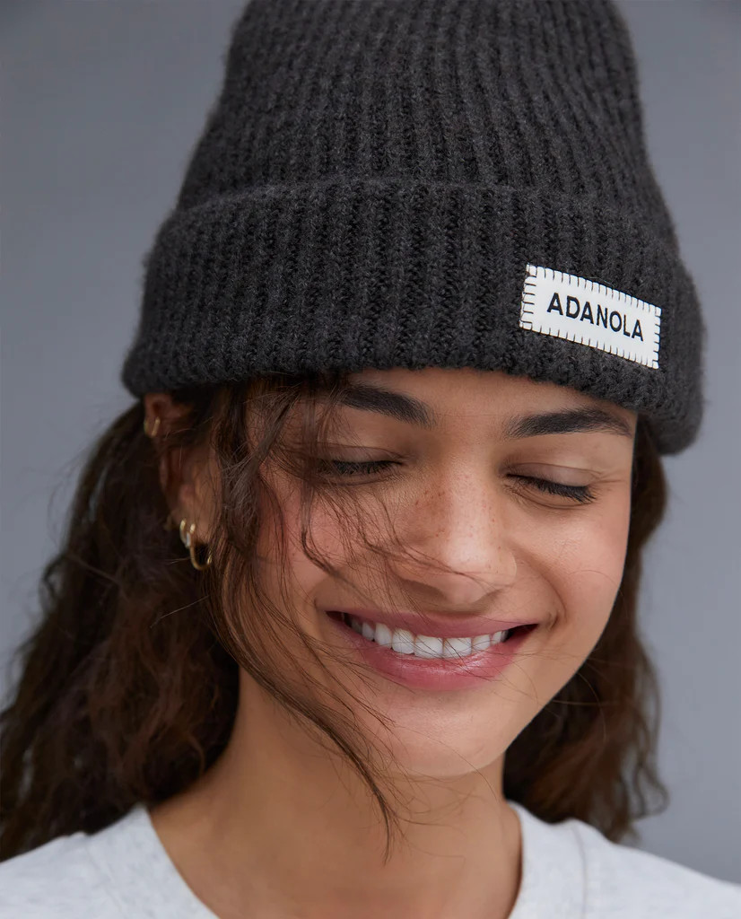 Knit Beanie - Coffee Bean | Adanola UK