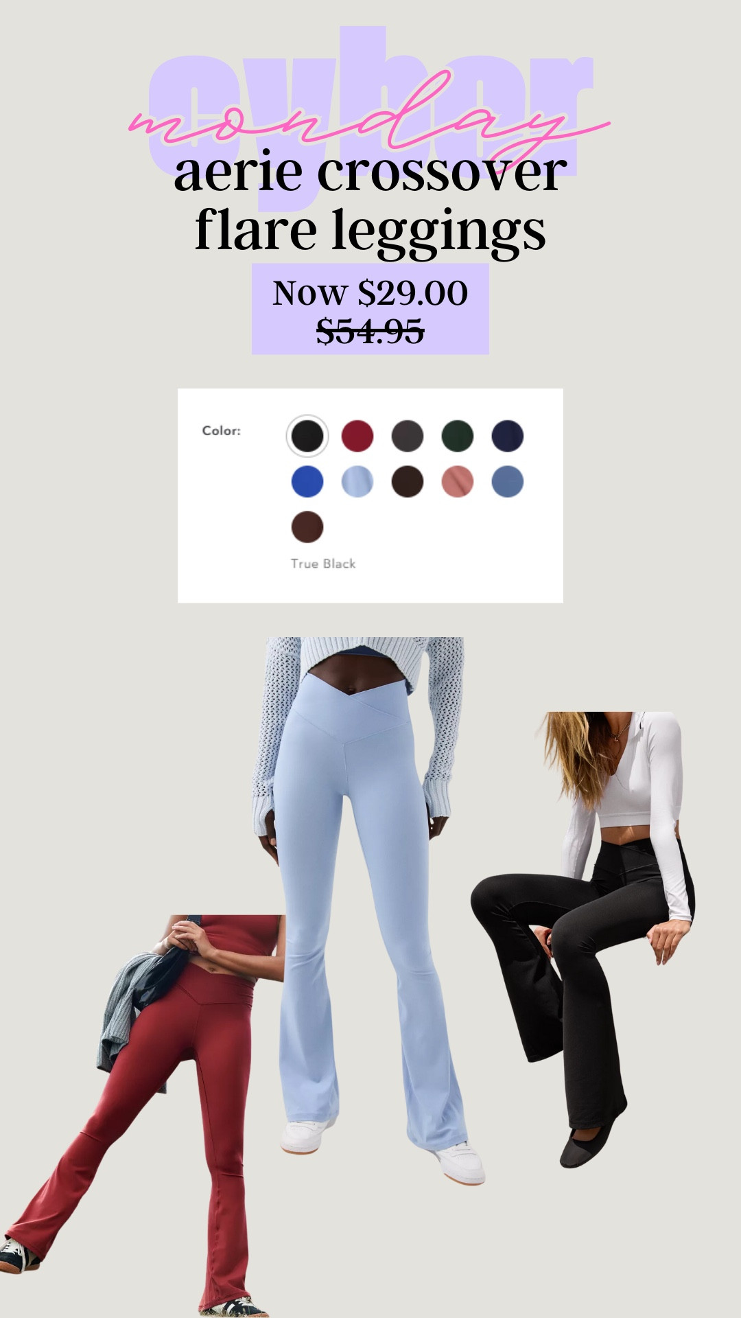 Aerie leggings Cyber Monday! 

#LTKHoliday #LTKCyberWeek