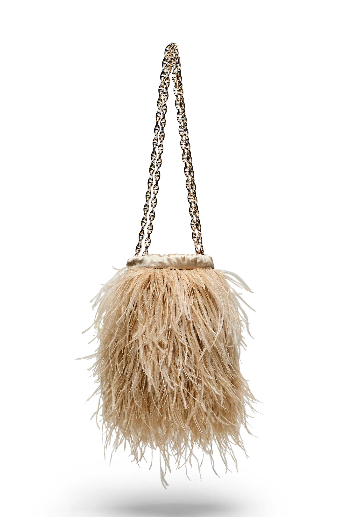 FEATHER BUCKET BAG - SABLE - Scanlan Theodore | Scanlan Theodore AU