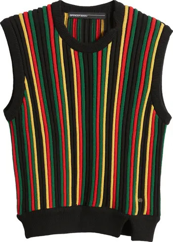 Stripe Wool Sweater Vest | Nordstrom