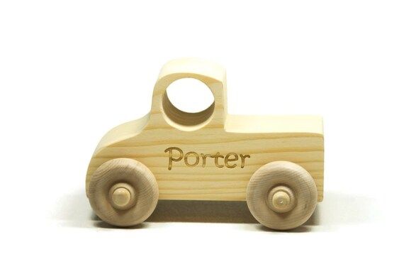 Wooden Toy Wood Toy Truck Toddler Toy Wood Truck - Etsy | Etsy (US)