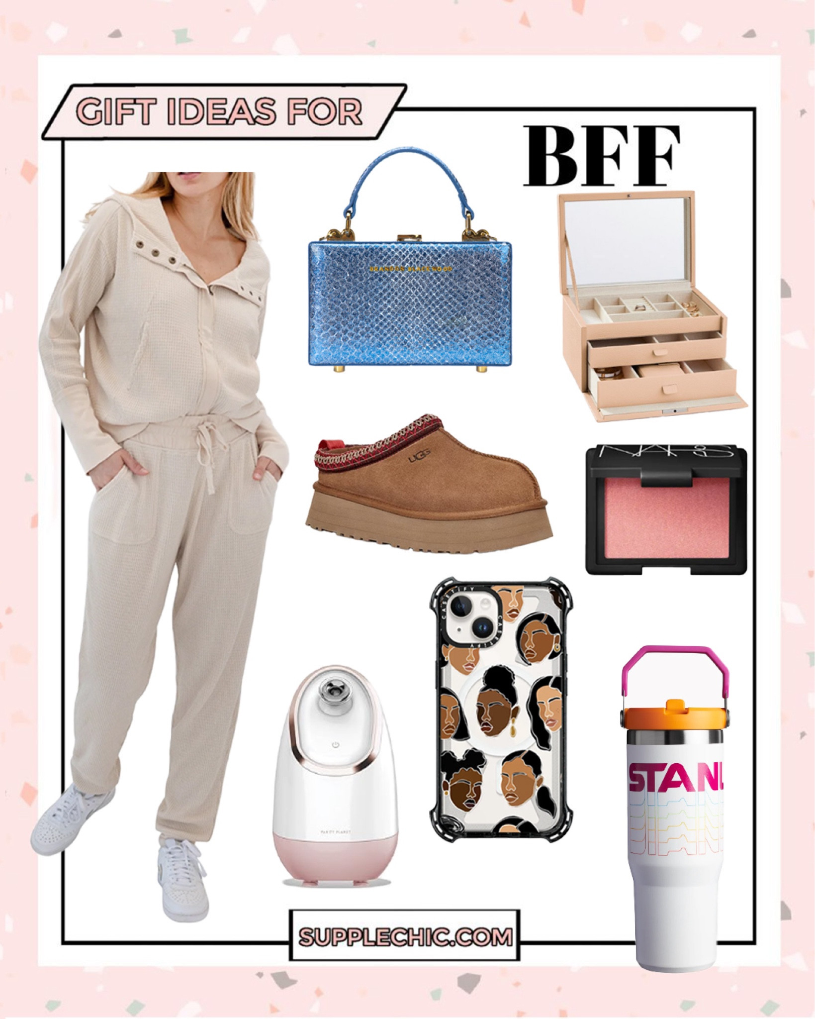 Searching for the perfect gift for your BFF? I’ve rounded up the most fabulous picks that’ll make her heart skip a beat! From trendy must-haves to cozy essentials, these gifts are sure to be a hit. Trust me, you’ll find something amazing! 
Gift Guide For Her
Gift Guide
Gut Guide 2024
Gift Guide for Girls
Gift Guide Best friend
Gifts For Her
Gift GiftGuide
Gifts
Gifted
Gift Ideas for Her
Gift Ideas for Women
Gift Idea
Christmas Gift idea
Birthday Gift Ideas for Her

#LTKGiftGuide #LTKFindsUnder50 #LTKStyleTip