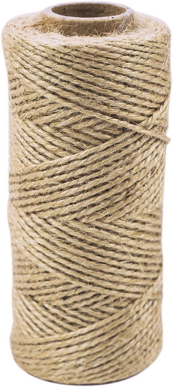 300 ft Heavy Duty Natural Color Twine Jute String for Industrial Packing Material, Arts & Crafts,... | Amazon (US)