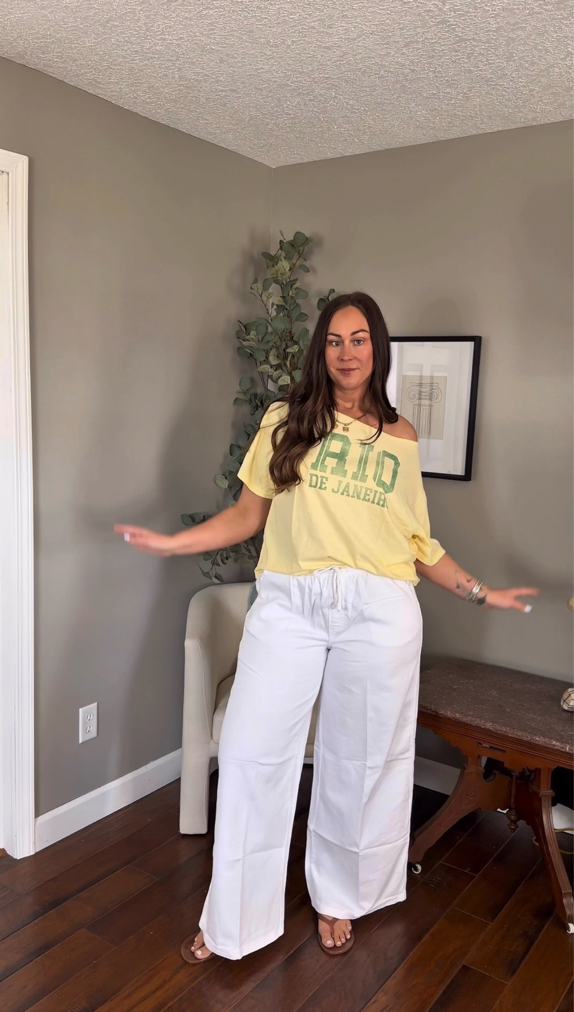 Aerie denim white stretchy pants are fully back in stock. Wearing large long!


Aerie real
Aerie spring outfits
Aerie new arrivals
Tall friendly fashion
summer outfits

#LTKootd #LTKSaleAlert #LTKTall