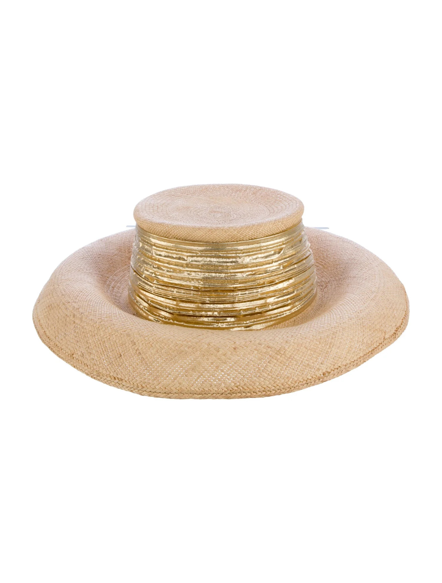 Straw Wide Brim Sun Hat | The RealReal
