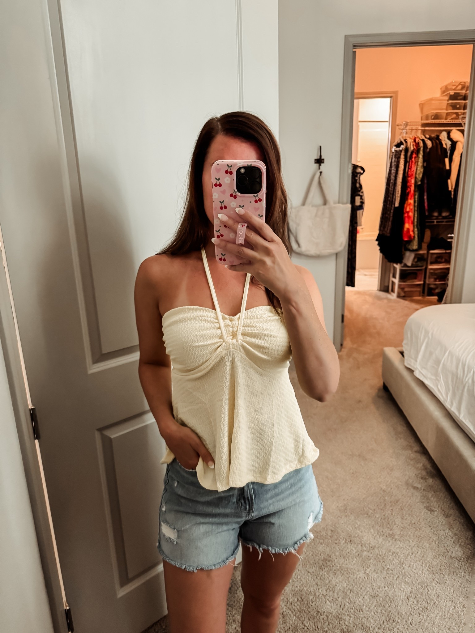 Butter yellow // Amazon finds // what to buy on Amazon // summer outfit // under $50 // travel // beach // halter top 

#LTKStyleTip #LTKSummerEdit #LTKFindsUnder50