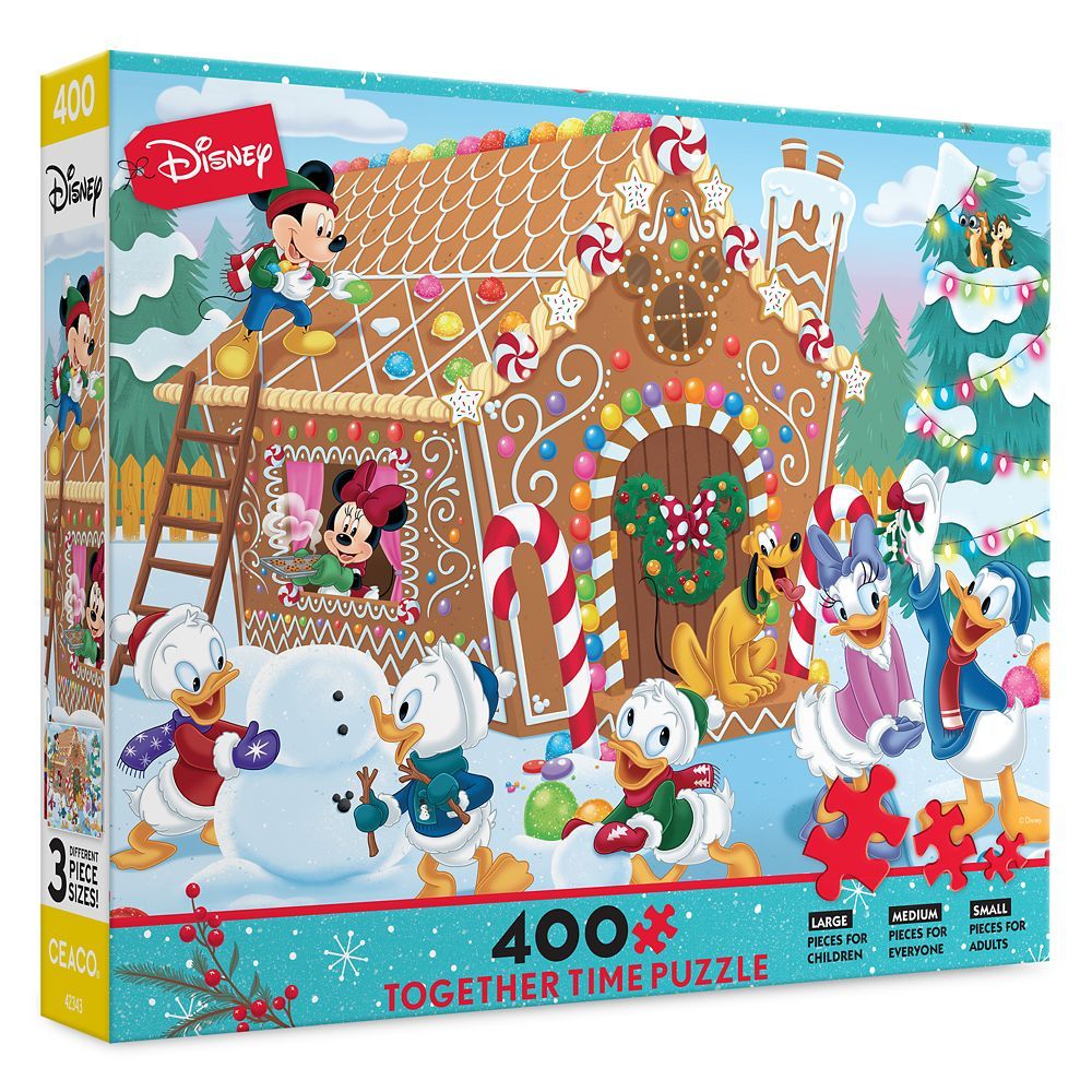 Mickey Mouse and Friends Holiday Together Time Puzzle | shopDisney | Disney Store