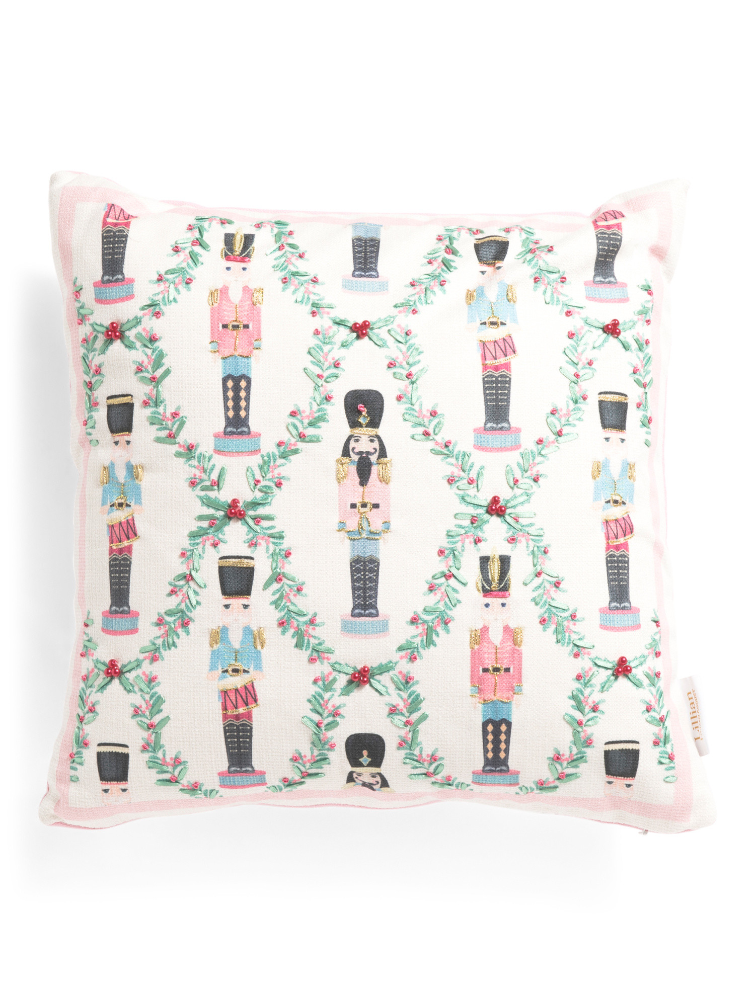 18x18 Derrington Nutcrackers Pillow | Throw Pillows | Marshalls | Marshalls