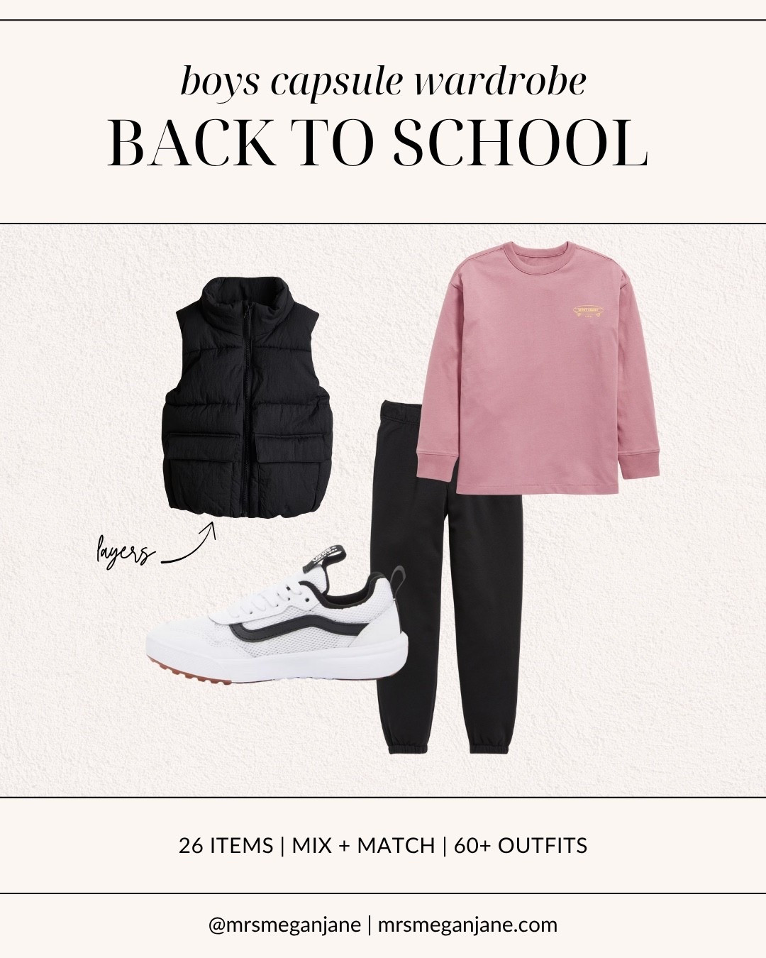 Boys Back-to-School Capsule Wardrobe 🍂 Easy outfits = stress-free mornings. I put together over 60 affordable, durable, and 3rd grade approved outfits 👏 

boys fall capsule, back to school outfits, capsule wardrobe for kids, fall style for boys 

#LTKSeasonal #LTKStyleTip #LTKKids